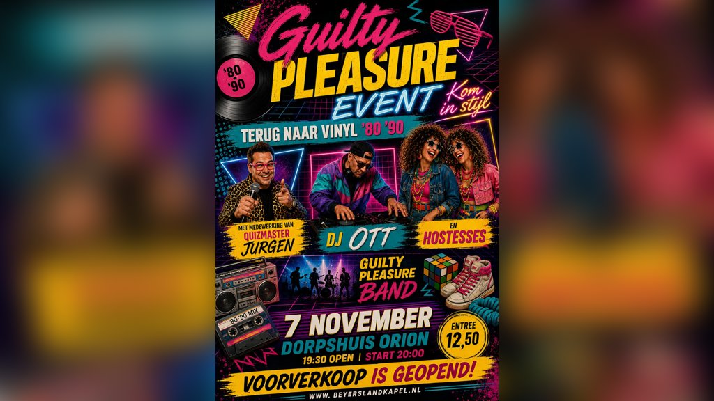 Guilty pleasure event in Boxtel