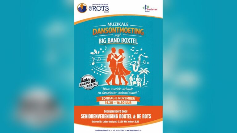 Dansmiddag — muziek in Boxtel